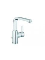 Kludi Zenta egykaros mosdócsap elfordítható kifolyó, lefolyógarnitúrával 420250575