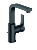 Kludi Zenta SL 220 oldalkaros mosdócsaptelep elfordítható kifolyóval és leeresztővel, matt fekete 480273965