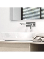 Kludi Zenta SL falra szerelhető mosdócsaptelep 180 mm-es kifolyóval, króm 482470565