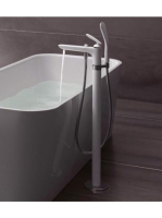 Kludi Balance szabadonálló kád/zuhany csaptelep, fehér/króm 525909175