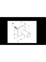 Kludi AMBA akasztó króm 5398405