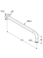 Kludi A-QA króm zuhanykar 6651405-00