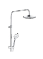 Kludi Logo thermostat dual shower system 6809505-00