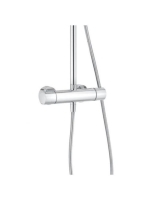 Kludi Logo thermostat dual shower system 6809505-00