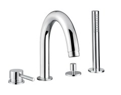 Bugnatese Kobuk 2255 - peremre szerelt 4 üléses kádcsaptelep