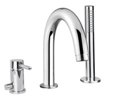 Bugnatese Kobuk 2256 - peremre szerelt 3 üléses kádcsaptelep