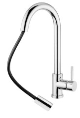 Bugnatese KOBUK 2270 - Kihúzható zuhanyfejes , magas mosogatócsaptelep