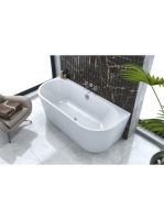 Kolpa San Dream-SP akril fürdőkád le- és túlfolyóval 180x80 cm, fehér 570390