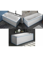 Kolpa-San előlap, oldallap és kádvázszett 150x70 cm-es kádakhoz 572980