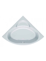 Kolpa San Royal beépíthető sarok kádtest 120x120 cm, fehér 731180