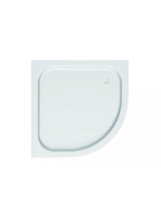 Kolpa San Ontex negyedköríves előlapos akril zuhanytálca 90x90 cm, fehér 755150