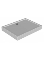 Kolpa San Flamenco előlapos akril zuhanytálca 120x90 cm, fehér 755540