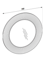 Laufen Kartell by Laufen fekete tükör H3863310910001