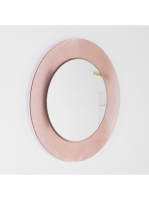 Laufen Kartell by Laufen rózsaszín tükör, LED világítással H3863330930001