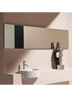 Laufen Frame 25 keretes tükör 180x70 cm, világítás nélkül, fényes alumínium H4474109001441