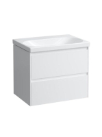 Laufen Lua kerámia mosdó 65x46 cm csaplyuk és túlfolyó nélkül, fehér H8100840001421