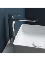 Laufen Living SaphirKeramik mosdótál 36x36 cm csaplyuk és túlfolyó nélkül, fehér H8114330001121