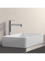 Laufen Living SaphirKeramik mosdótál 60x34 cm csaplyuk és túlfolyó nélkül, fehér H8114340001121