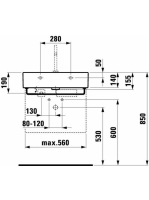 Laufen Living City kerámia mosdó 60x46 cm egy csaplyukkal és túlfolyóval, fehér H8174330001041