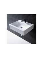 Laufen Living City kerámia mosdó 60x46 cm három csaplyukkal és túlfolyóval, fehér H8174330001081