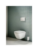 Laufen Lua Compact perem nélküli fali WC csésze mélyöblítéssel, fehér H8200834000001
