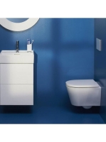 Laufen Kartell by Laufen Compact fali WC csésze mélyöblítéssel, Rimless, fehér LCC bevonattal H8203334000001