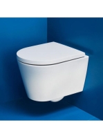 Laufen Kartell by Laufen Compact fali WC csésze mélyöblítéssel, Rimless, matt fehér H8203337570001