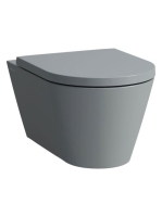 Laufen Kartell by Laufen fali WC csésze mélyöblítéssel, Rimless, matt grafit H8203377580001