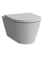 Laufen Kartell by Laufen fali WC csésze mélyöblítéssel, Rimless, matt szürke H8203377590001