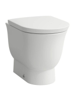 Laufen The New Classic fehér álló WC csésze mélyöblítéssel, Rimless, LCC bevonattal H8238514000001
