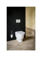 Laufen The New Classic álló WC csésze mélyöblítéssel, Rimless, matt fehér H8238517570001