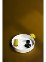 Laufen Val kör alakú matt fehér eszköztartó 32,5x32,5 cm H8702817570001