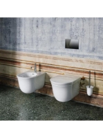 Laufen The New Classic matt fehér WC kefe tartóval H8738527570001