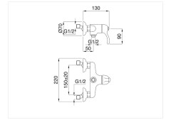 Bugnatese Lem 1938 - zuhanycsaptelep test