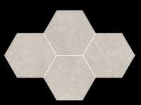 Ceramica Limone Qubus Hexagon Dark Grey mozaik 28,3x40,8 cm