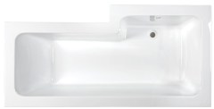 M-Acryl Linea Aszimmetrikus kád 160 x 70 cm