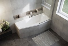 M-Acryl Praktika Aszimmetrikus kád 170 x 70 cm