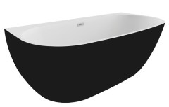M-Acryl Avalon Különleges kád Matt Fekete előlappal 170 x 80 cm