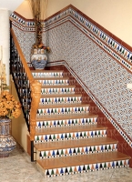 Mainzu Ceramica Arabesque Granada Y Córdoba Csempe és Padlólap