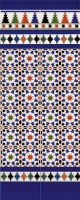 Mainzu Ceramica Arabesque Granada Y Córdoba Csempe és Padlólap