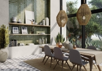 Mainzu Ceramica Chaouen Csempe és Padlólap