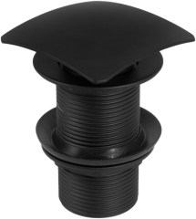 Deante Click-Clack négyzet alakú leeresztő átfolyó nélkül 