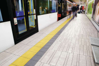 Agrob Buchtal Ceramics Orientation aids for the blind Csempe és Padlólap