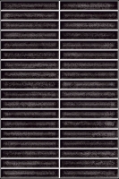 Paradyz Monpelli Mozaika Nacinana Murarno Black mozaik 19,8x29,8 cm