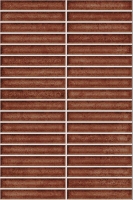 Paradyz Monpelli Mozaika Nacinana Murarno Wine mozaik 19,8x29,8 cm