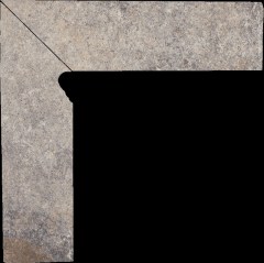 Paradyz Viano Grys Lewy lábazati elem 8,1 x 30