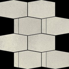 Paradyz Naturstone Grys Cieta Hexagon Mix mozaik 23,3 x 28,6
