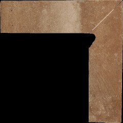 Paradyz Scandiano Rosso Prawy lábazati elem 8,1 x 30