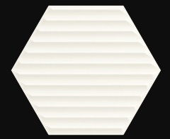 Paradyz Woodskin Bianco Heksagon Struktura B falicsempe 19,8 x 17,1