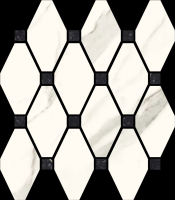 Paradyz Calacatta Mix Pol mozaik 23,6x25,2 cm